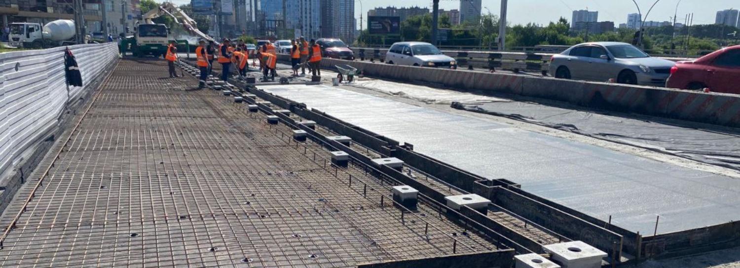 Мэр Кудрявцев показал, как идёт ремонт путепровода на улице Фрунзе