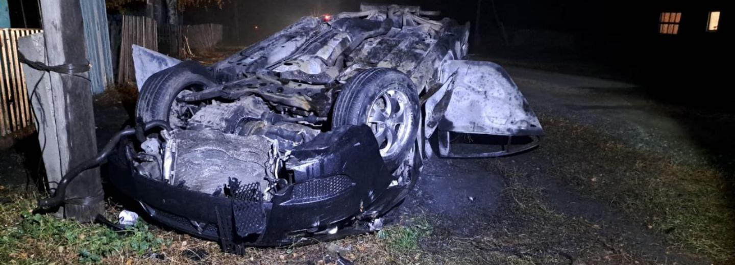 18-летний водитель без прав и девушка погибли в ДТП под Новосибирском