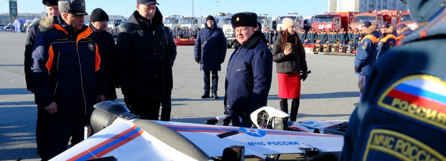 Дроны-спасатели: новая авиатехника к весне пополнила арсенал МЧС