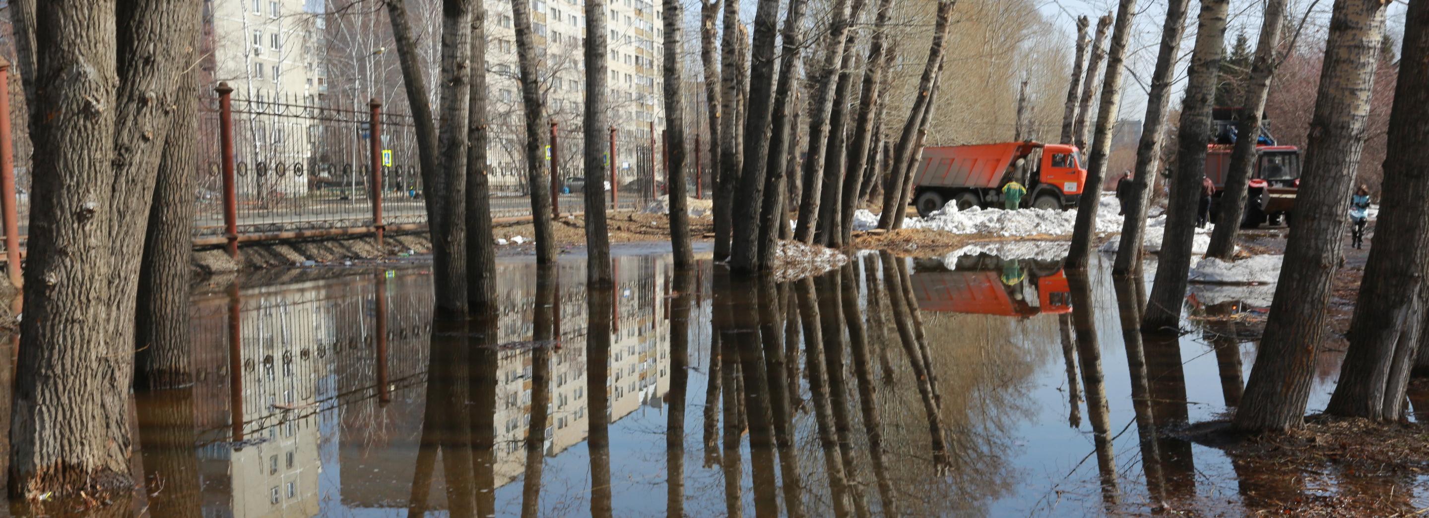 Режим повышенной готовности ввели из-за паводка в Новосибирской области