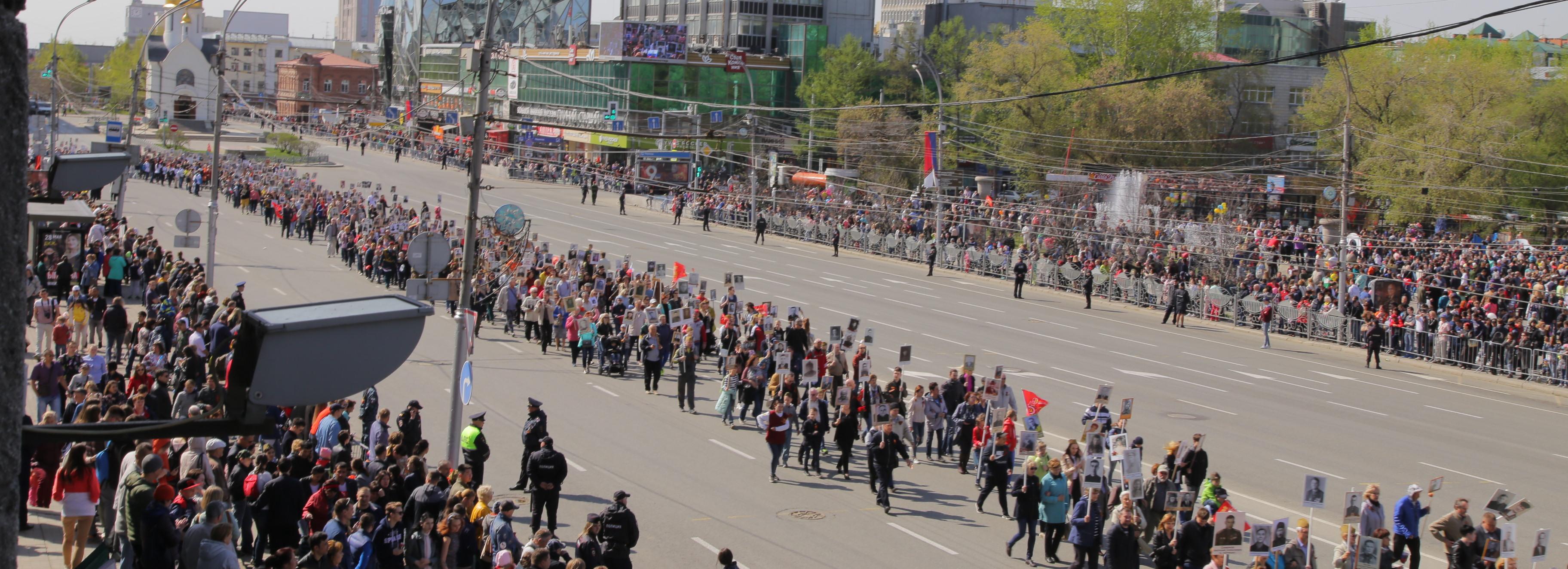 Губернатор примет участие в акции «Бессмертный полк» в Новосибирске