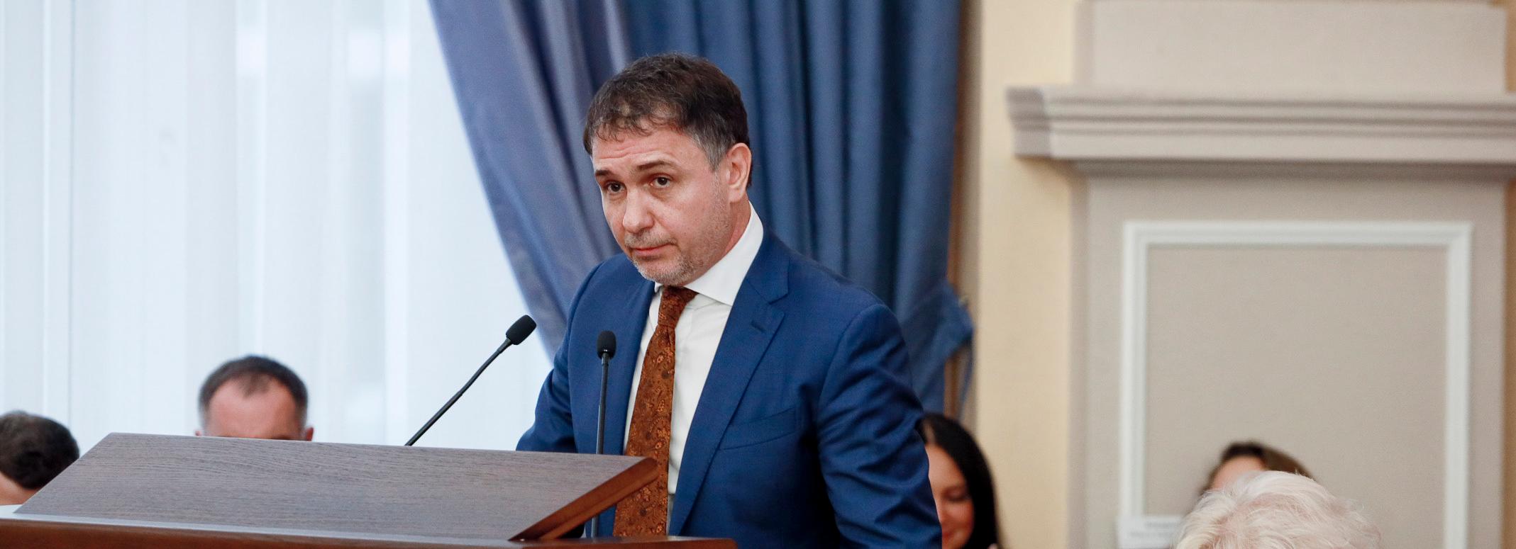 Мэр Кудрявцев поздравил с назначением спикера обновлённого горсовета