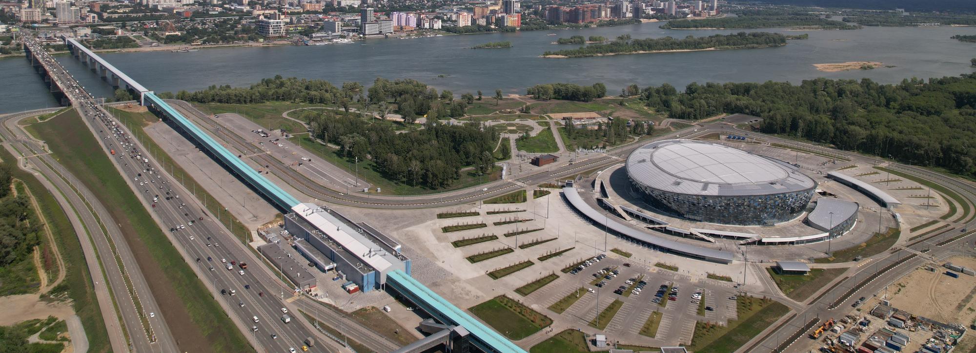 Проезд у нового ЛДС перекроют 27 августа для спортивного фестиваля