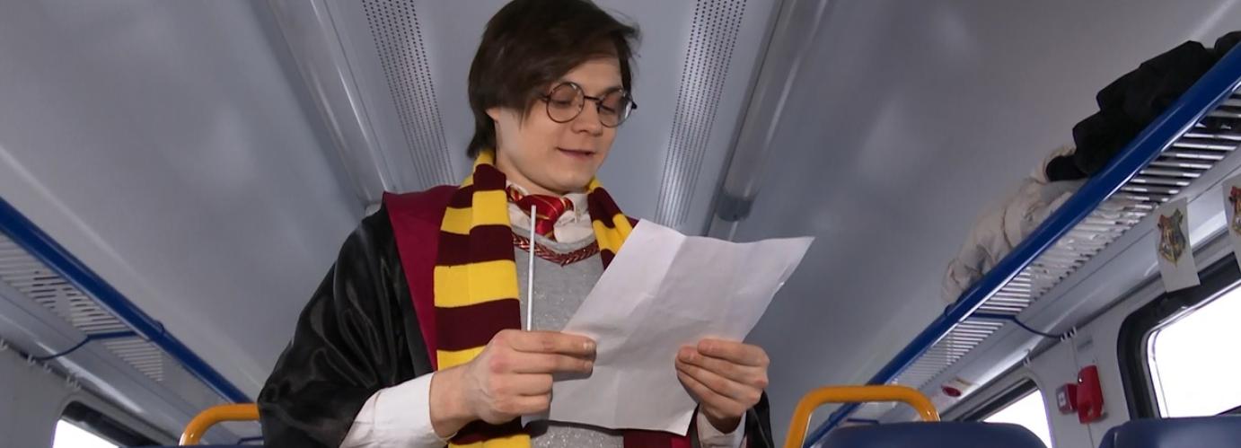 «Заколдованную» электричку до Хогвартса запустили из Новосибирска