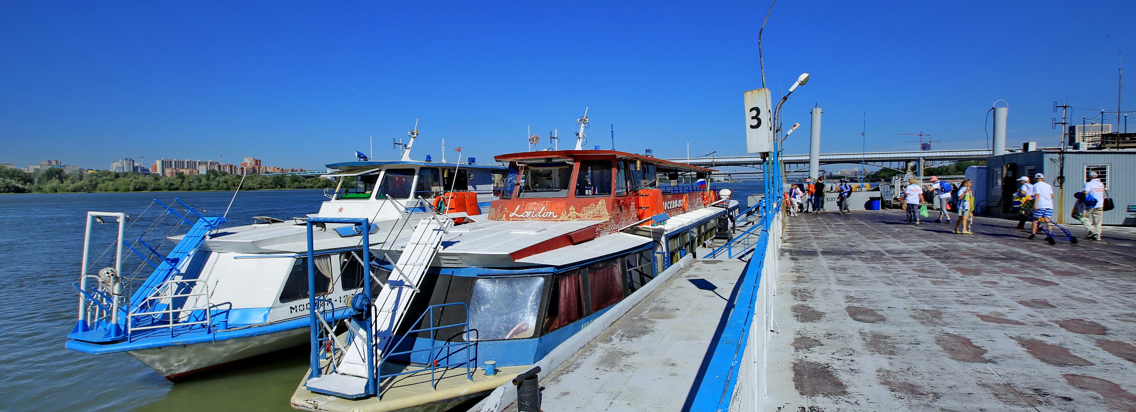 С молотка продадут пристань Речного вокзала в Новосибирске