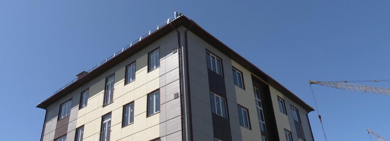 Деревянную многоэтажку построили в Новосибирске