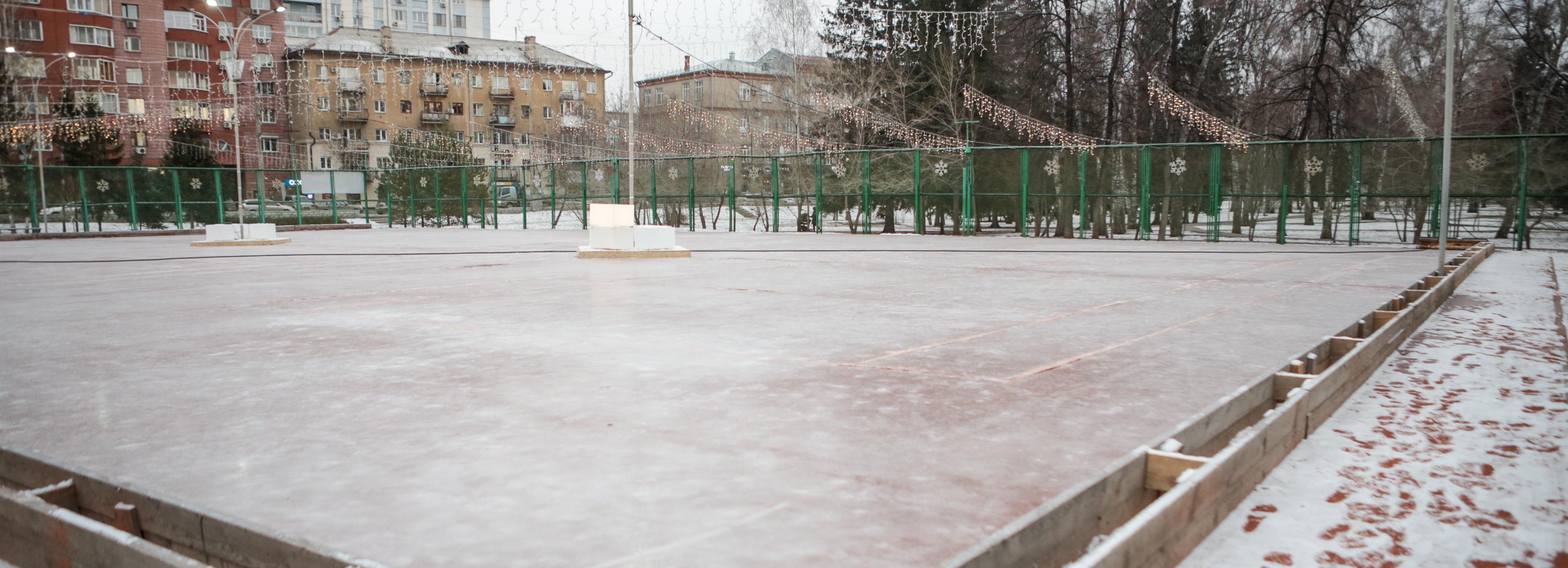 Все муниципальные катки закрылись в Новосибирске