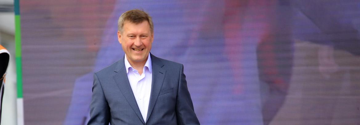 Мэр Локоть поздравляет горожан со 127-летием Новосибирска