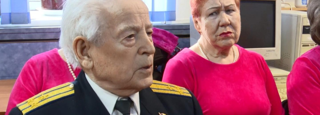 Столетнего фронтовика поздравил с юбилеем мэр Кудрявцев