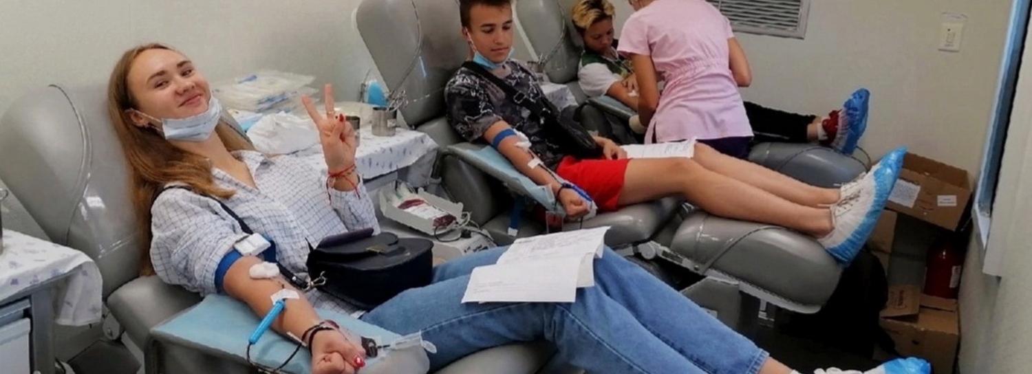 Донорская акция «Помоги делом» пройдёт в Кировском районе