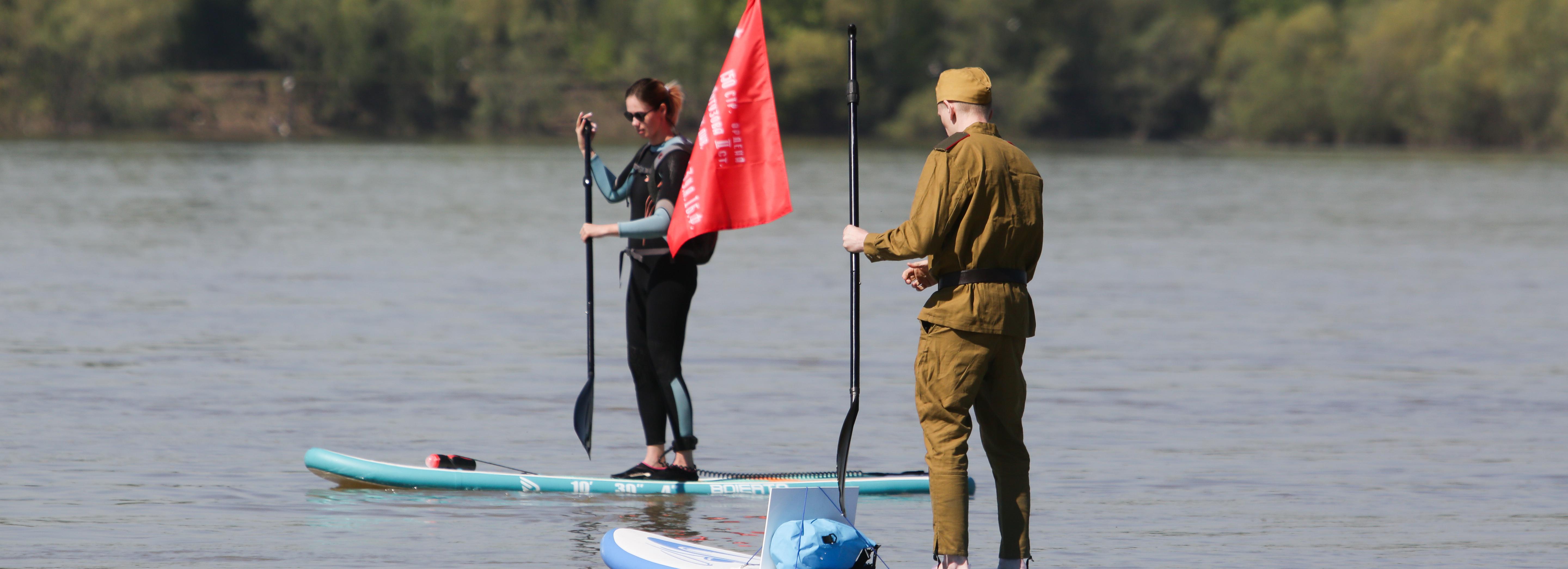 Бессмертный полк проплывёт по Оби в Новосибирске 9 мая