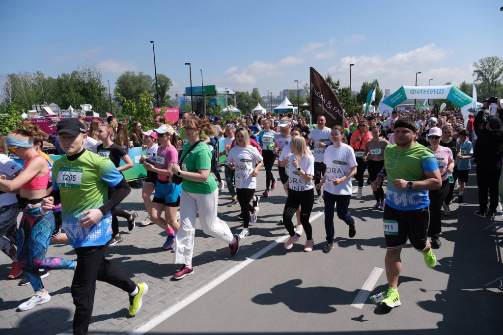 Мэр Кудрявцев поблагодарил новосибирцев за участие в «Зелёном марафоне»
