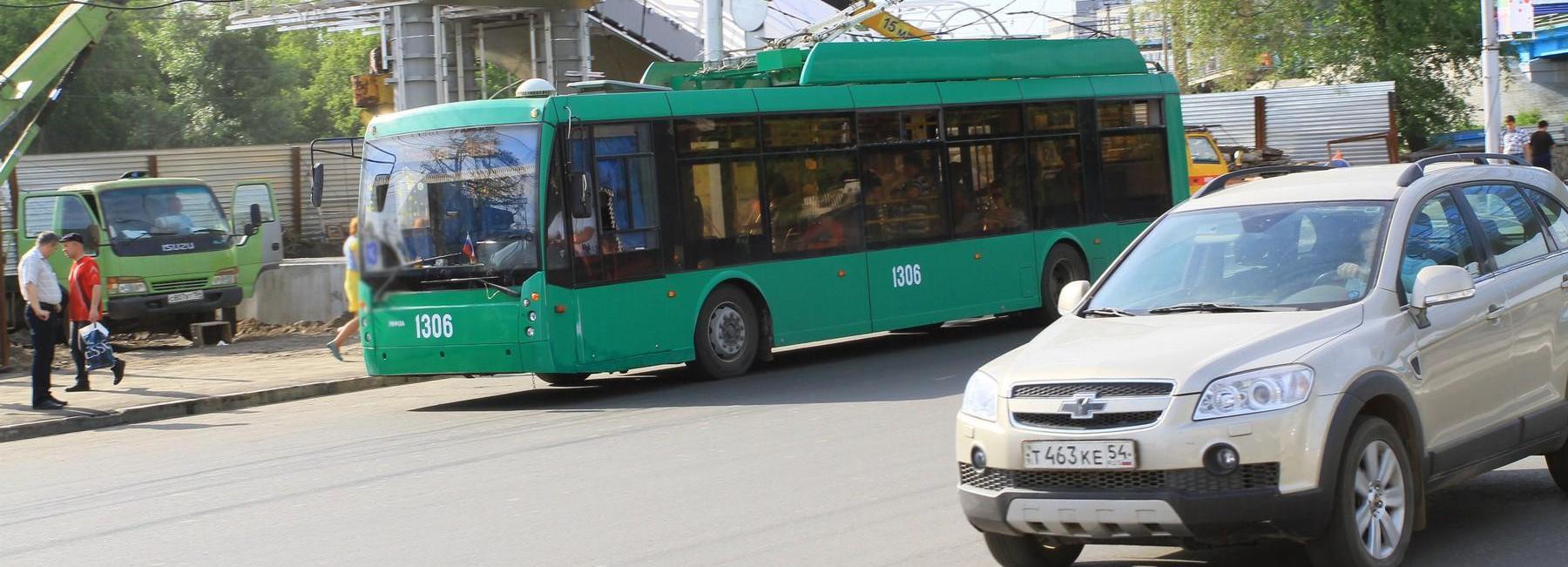 Троллейбусы сократят рабочий день из-за ремонта на Золотой Ниве