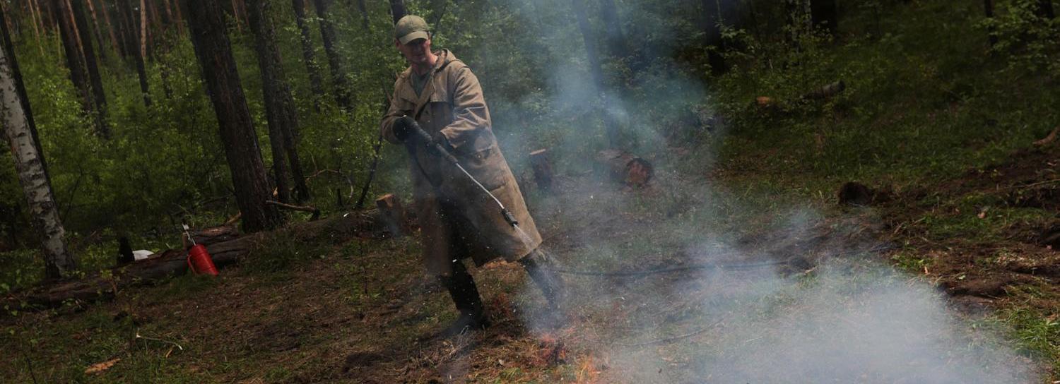 Пожароопасная обстановка сохранится до 10 августа в Новосибирске