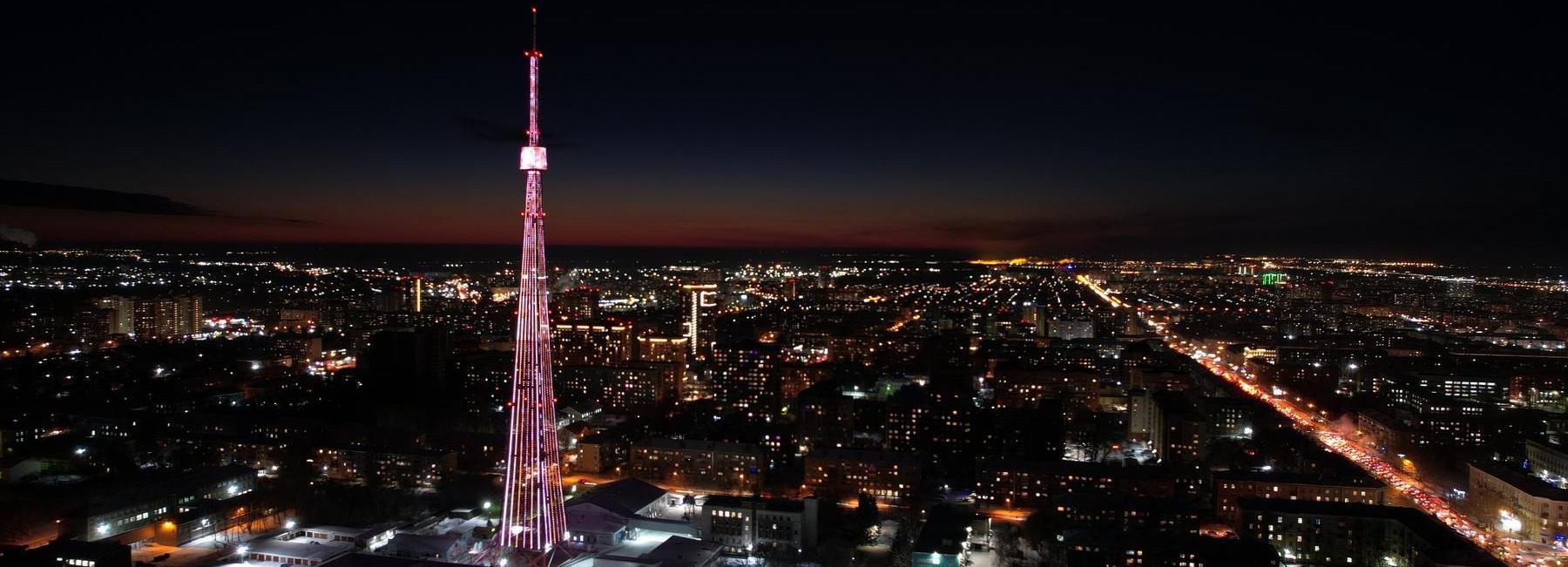 Телебашня поздравит новосибирцев с Днём города сверкающим калейдоскопом