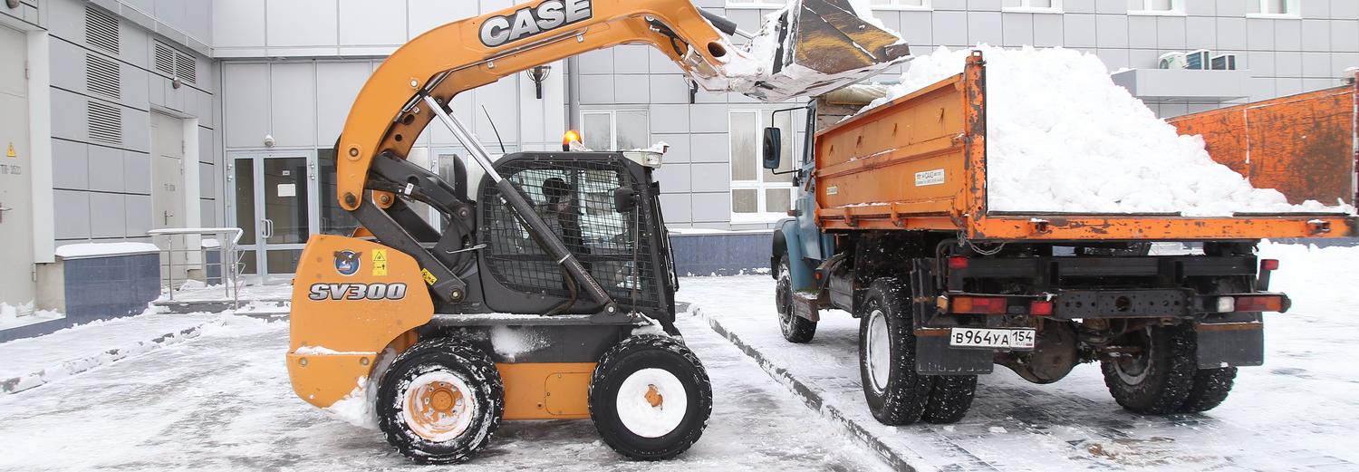 На каких улицах будут убирать снег в новогоднюю ночь