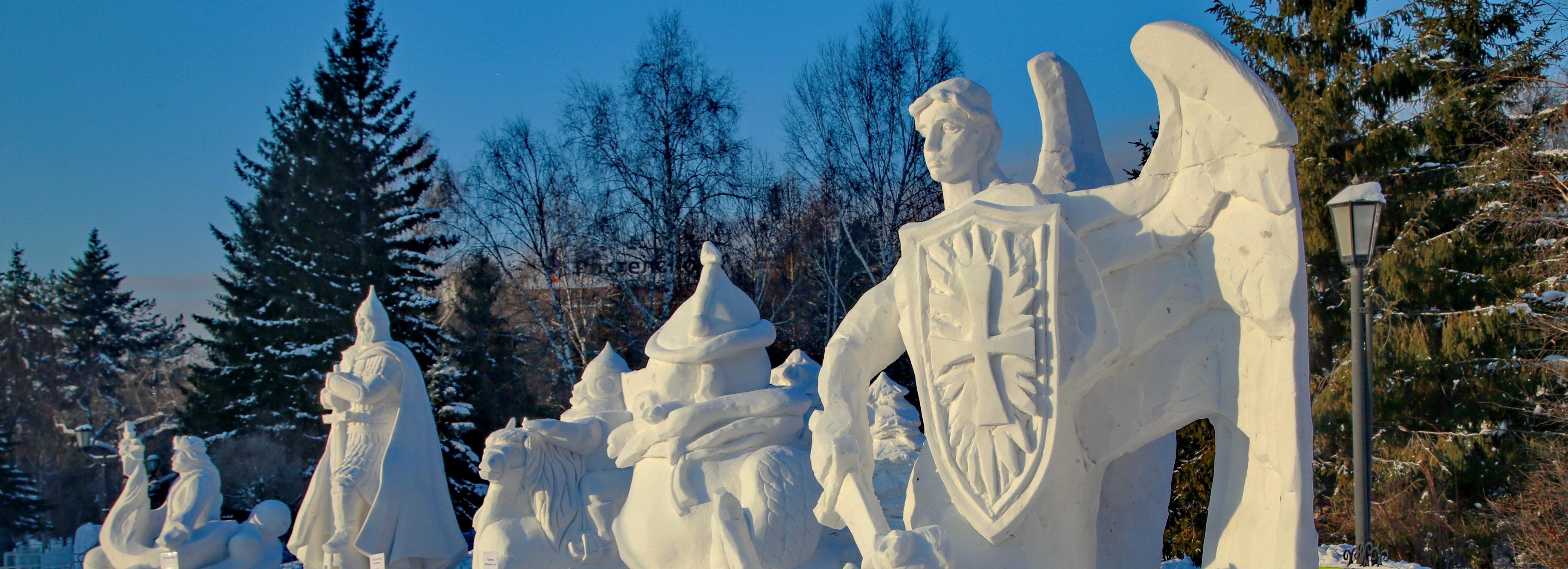 Стала известна тема фестиваля снежной скульптуры в Новосибирске