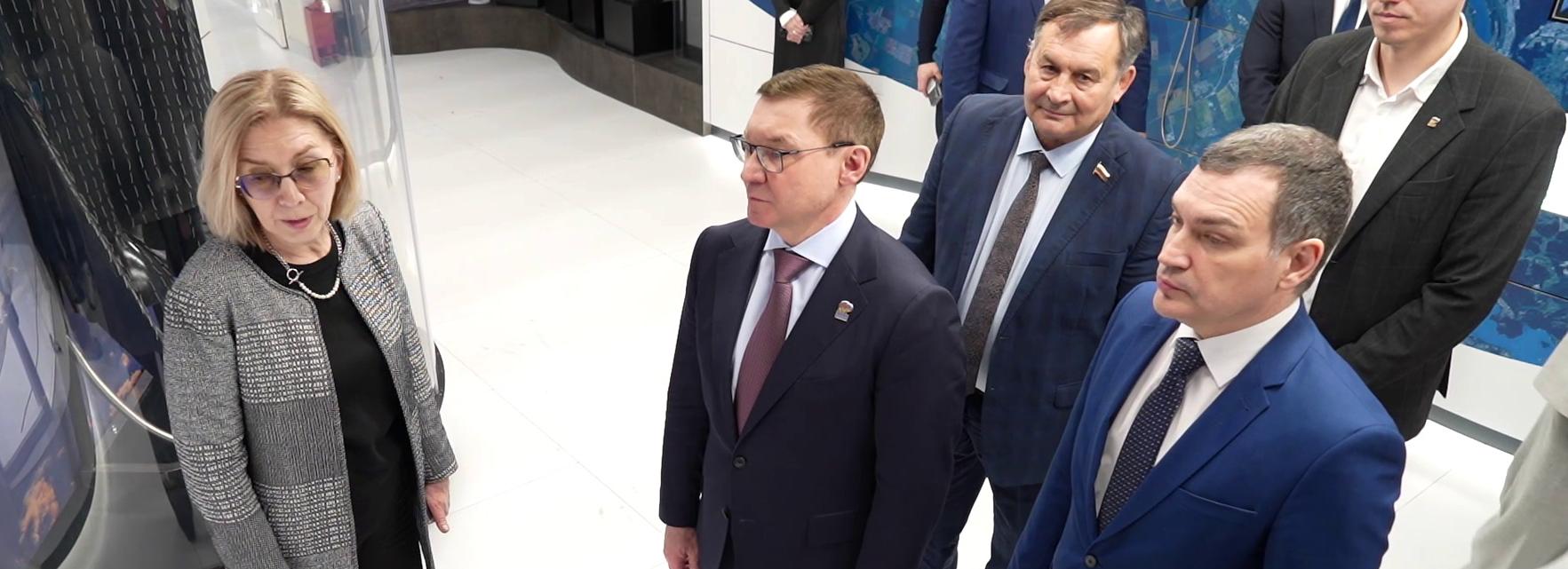 Якушев и Кудрявцев побывали в музее космонавтики