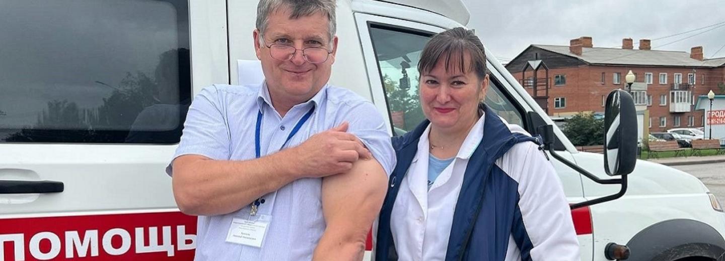 На выборах губернатора можно поставить бесплатную прививку от гриппа