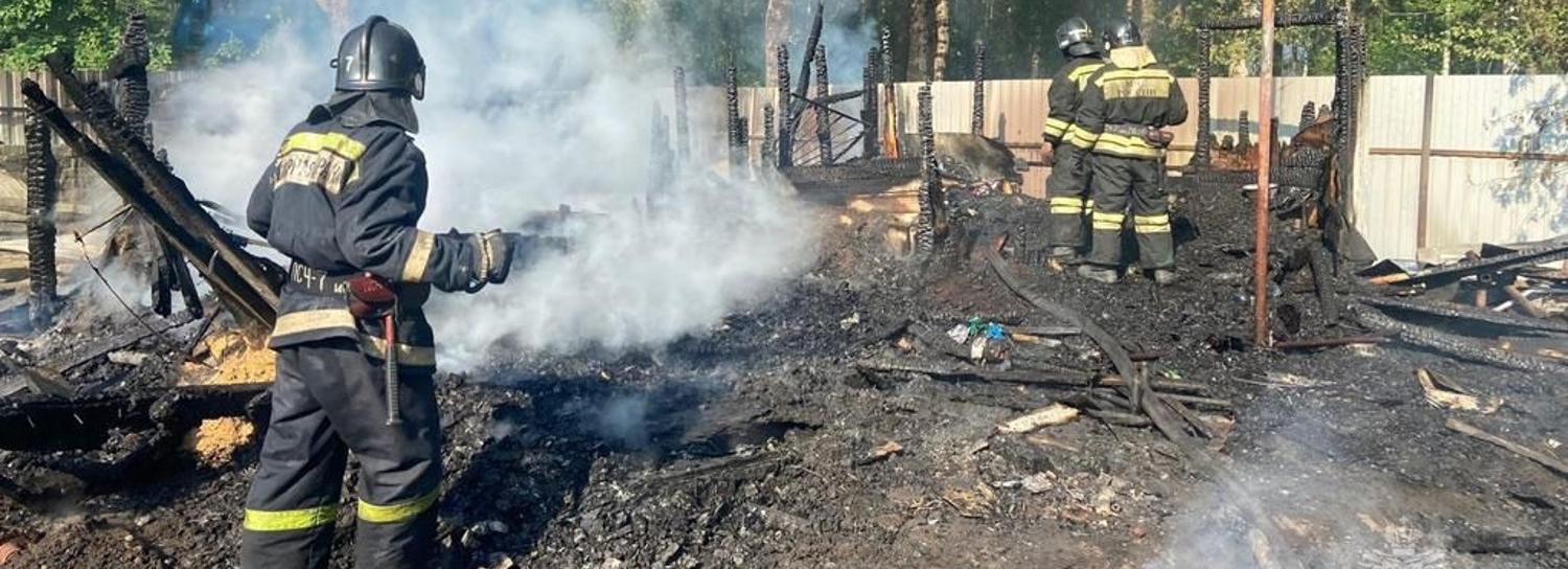 12-летний мальчик погиб при пожаре на даче в Новосибирске