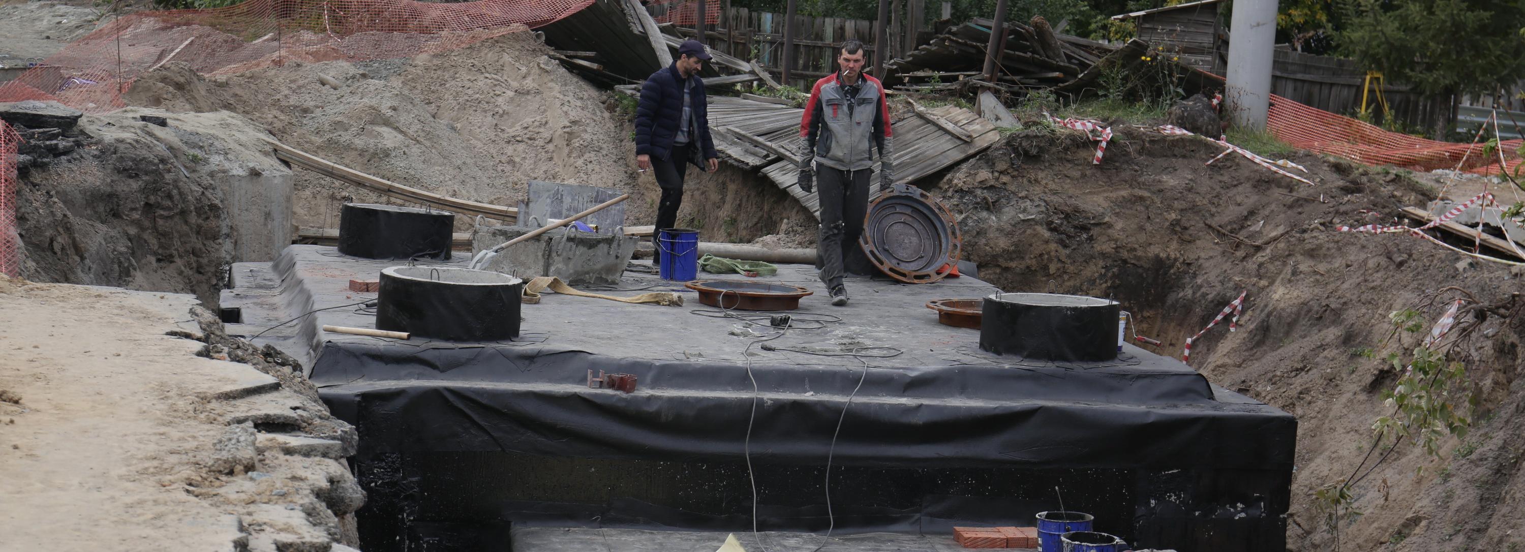 Ищите объезд: энергетики раскопали улицы Демьяновскую и Семьи Шамшиных