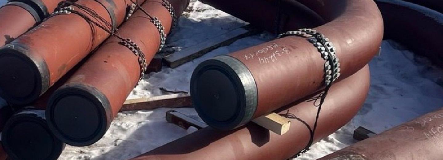 Трубы из жаропрочной стали для ТЭЦ-4 поступили из Белгорода в Новосибирск