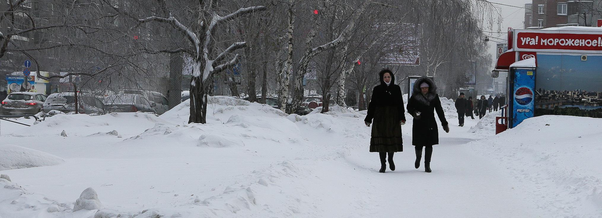 Резкое похолодание до −28 несёт в Новосибирск антициклон из Арктики