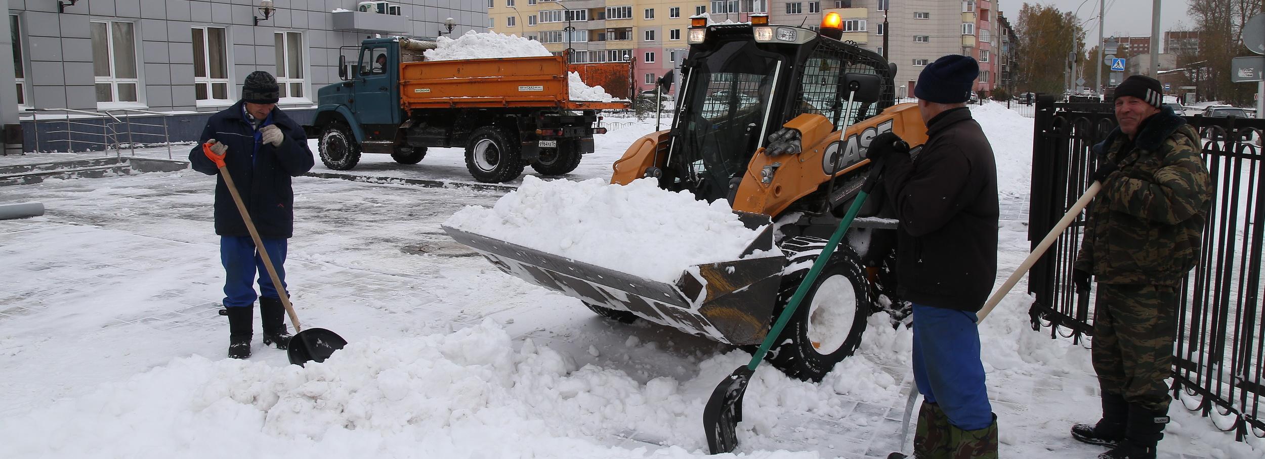 Где будут убирать снег 14 марта в Новосибирске — список улиц