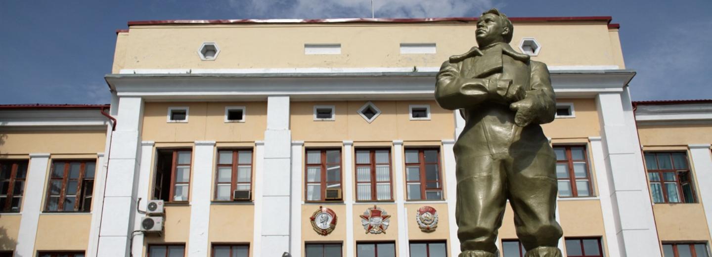 В Нижнем Новгороде сделали 3D-модель памятника Чкалову для Новосибирска