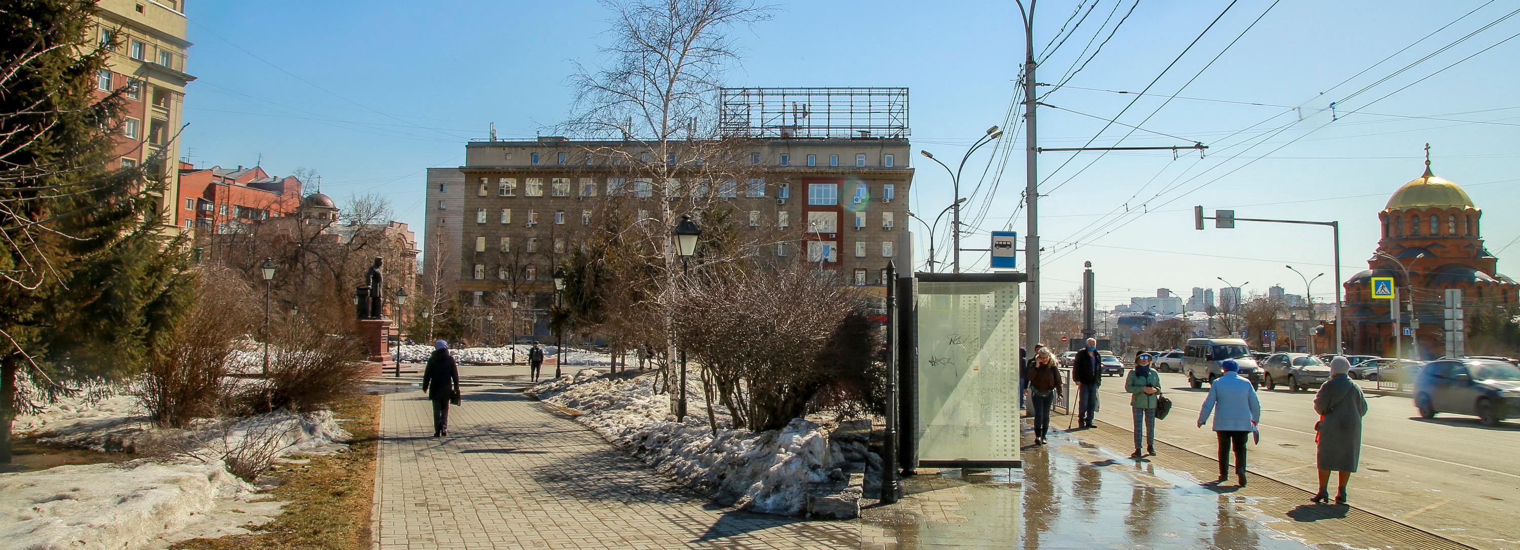 Площадь Свердлова в Новосибирске не станут переименовывать