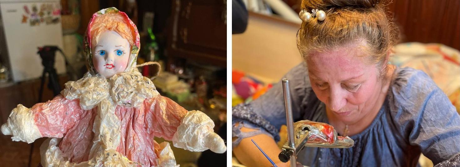 Недетские игрушки: чудесных кукол на ёлку создаёт новосибирская мастерица