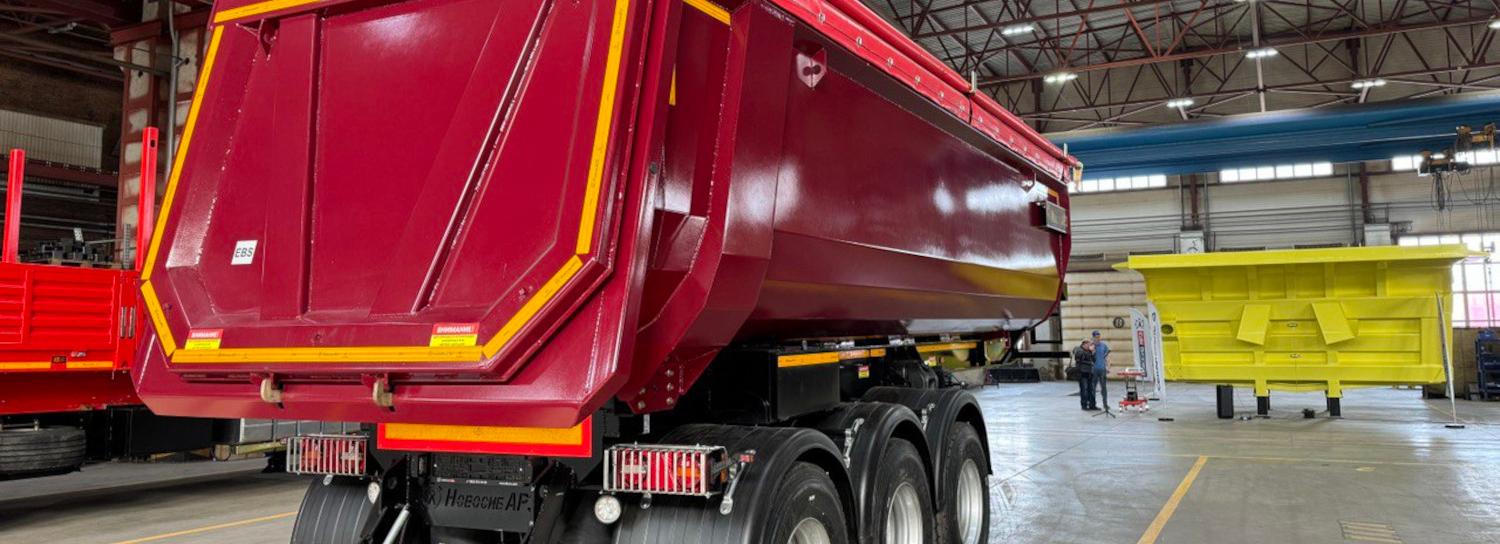 Инновационный самосвальный кузов изготовили в Новосибирске