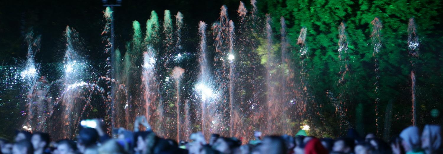 Светомузыкальный фонтан споёт о войне голосом Полины Гагариной