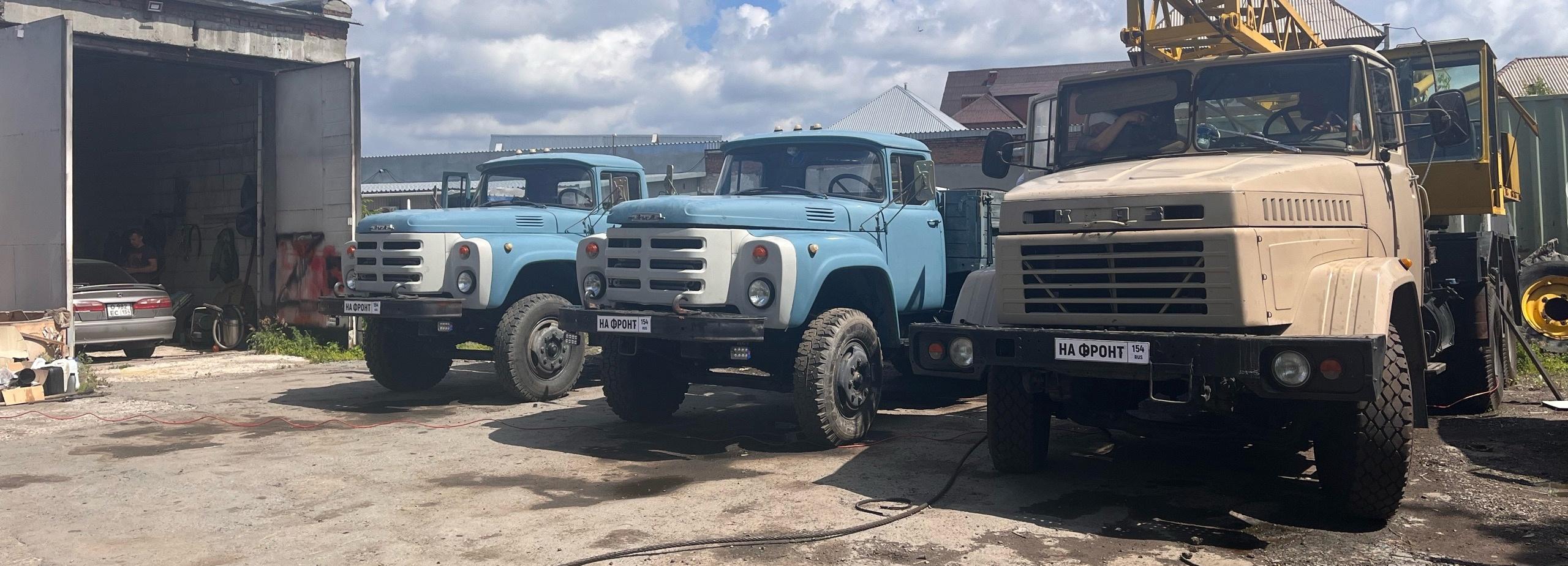 Автокран впервые отправят в зону СВО из Новосибирской области