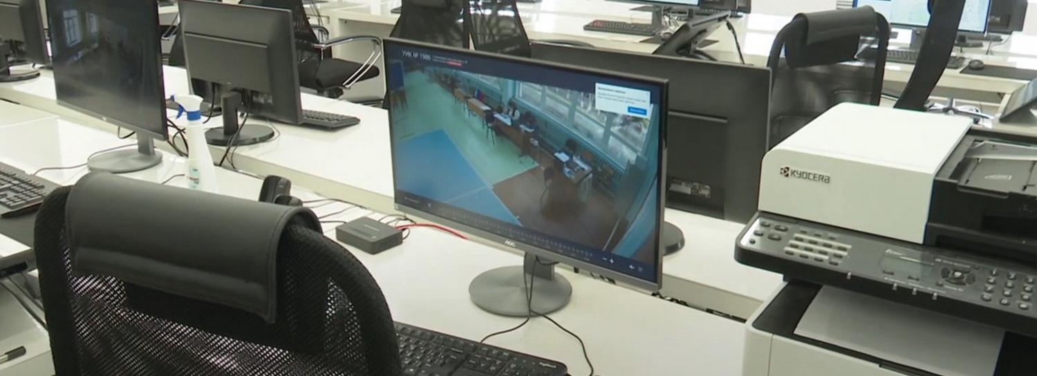 Центр наблюдения за выборами с видеостеной заработал в НГУАДИ