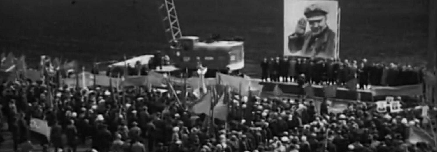 Найдена плёнка со съёмок закладки первого камня на месте ВАСХНИЛ