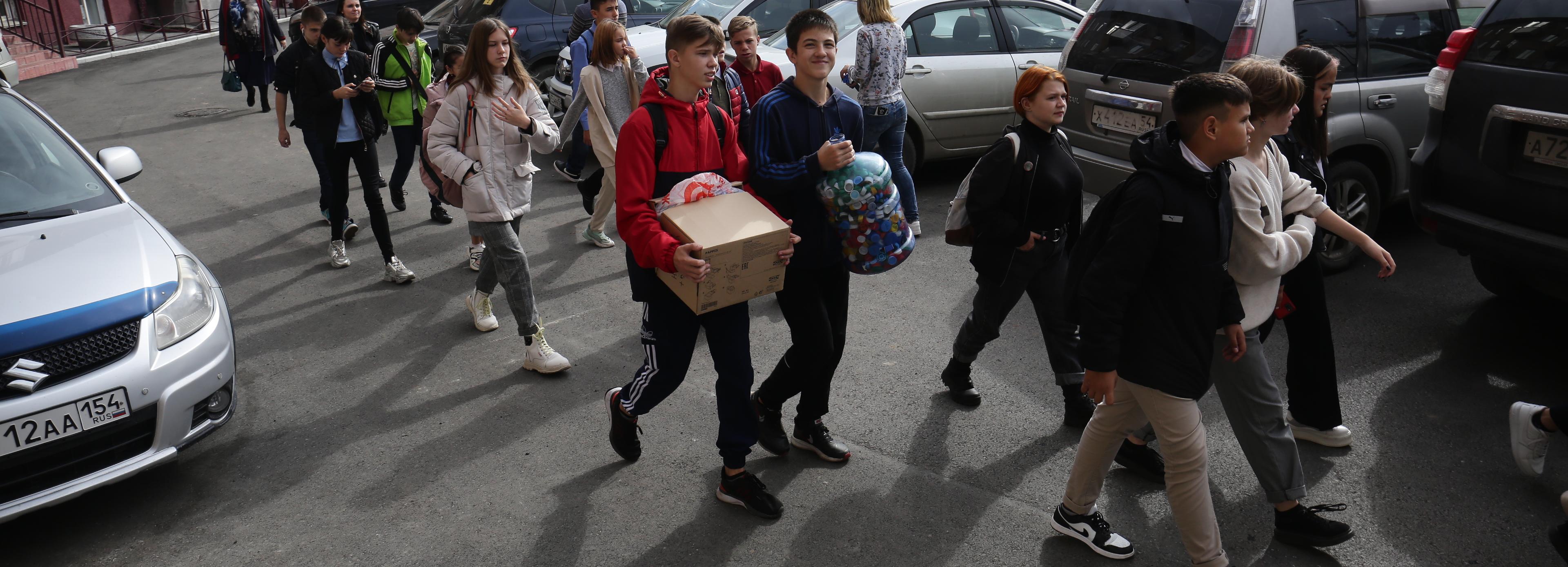 Экоакцию с доставкой на дом устроили в Новосибирске