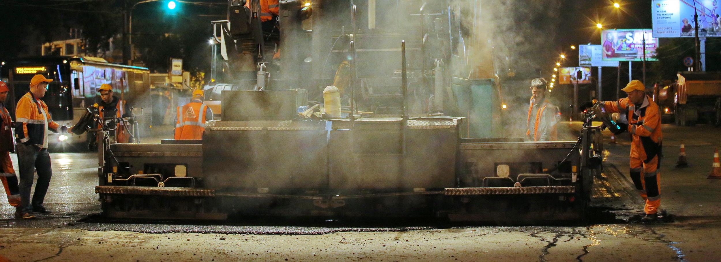 Текущий дорожный ремонт 22 сентября в Новосибирске — список улиц