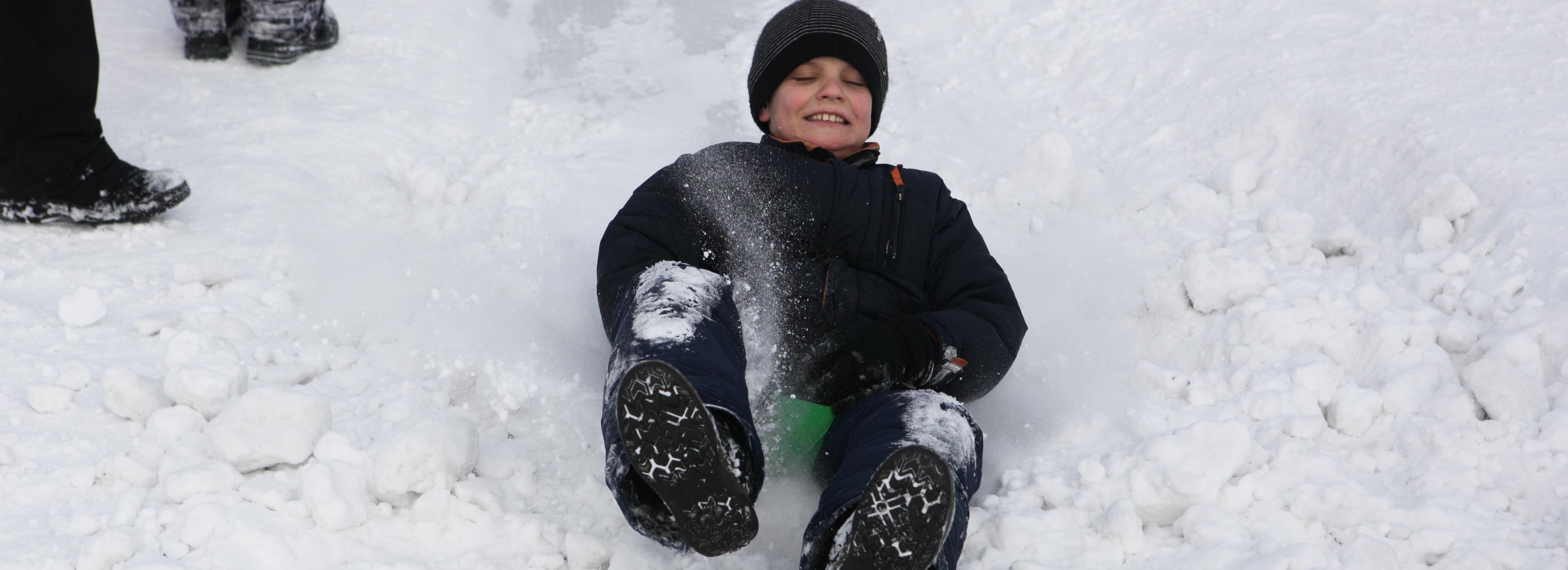 14 бесплатных горок для катания оборудуют в Новосибирске этой зимой