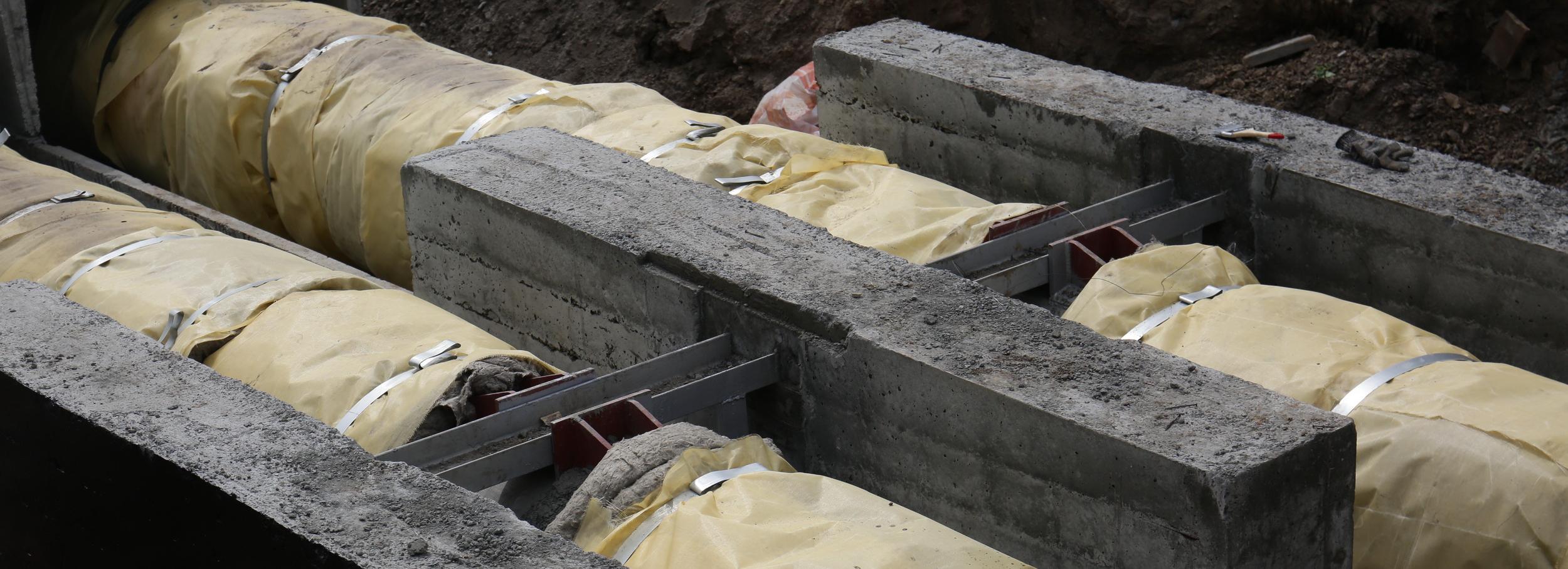 Энергетики раскопали перекрёсток на улице Пермской до 12 марта