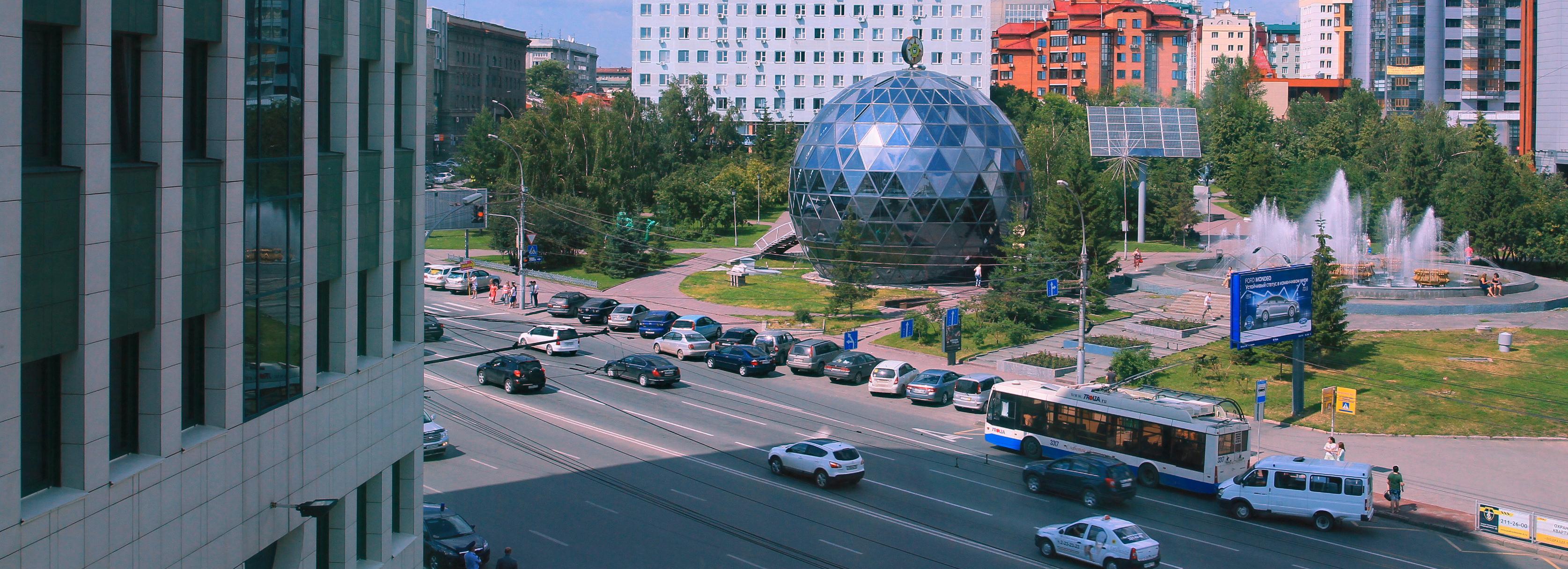 Павильон «Шарик» в центре Новосибирска признали нестационарным объектом