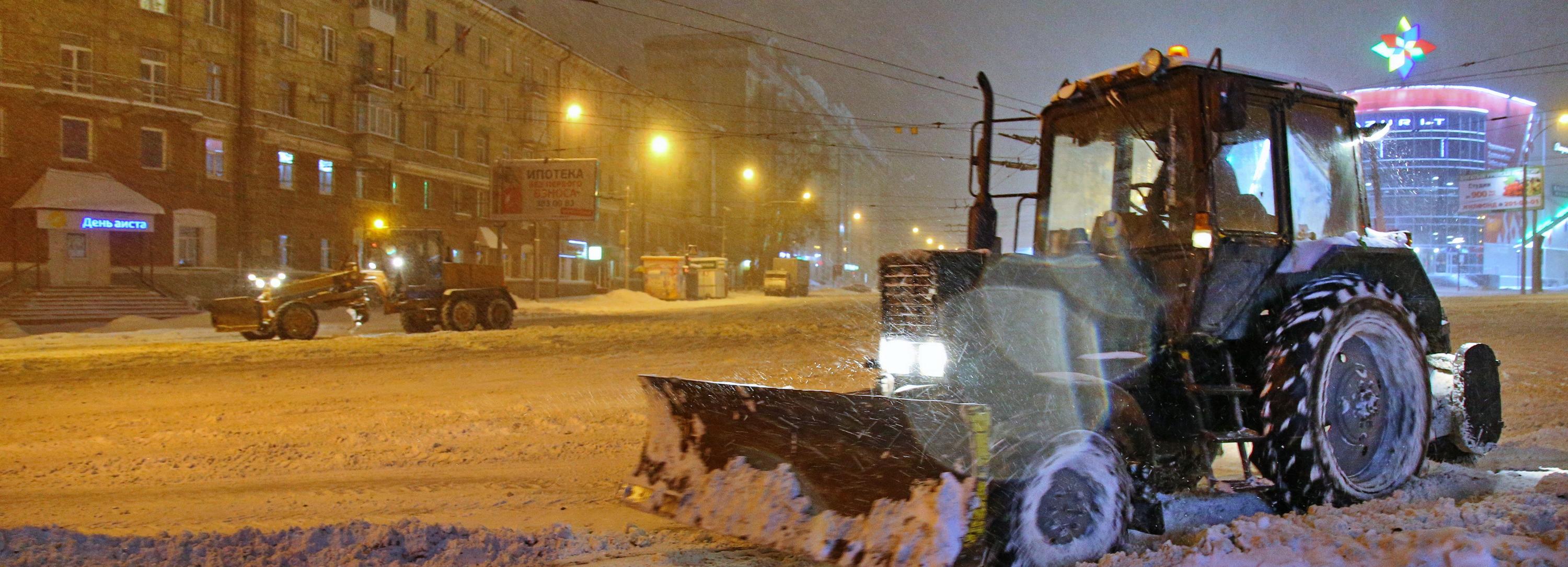 Где будут убирать снег с 20 до 22 ноября в Новосибирске — список улиц