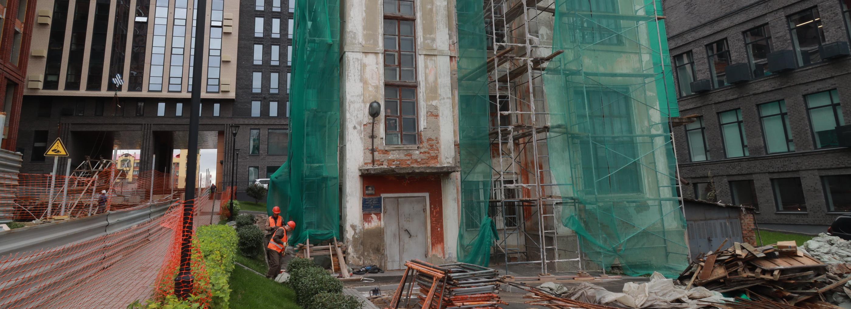 Самый маленький памятник конструктивизма реставрируют в Новосибирске