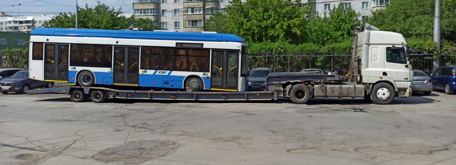Новые низкопольные троллейбусы «Горожанин» поступили в Новосибирск
