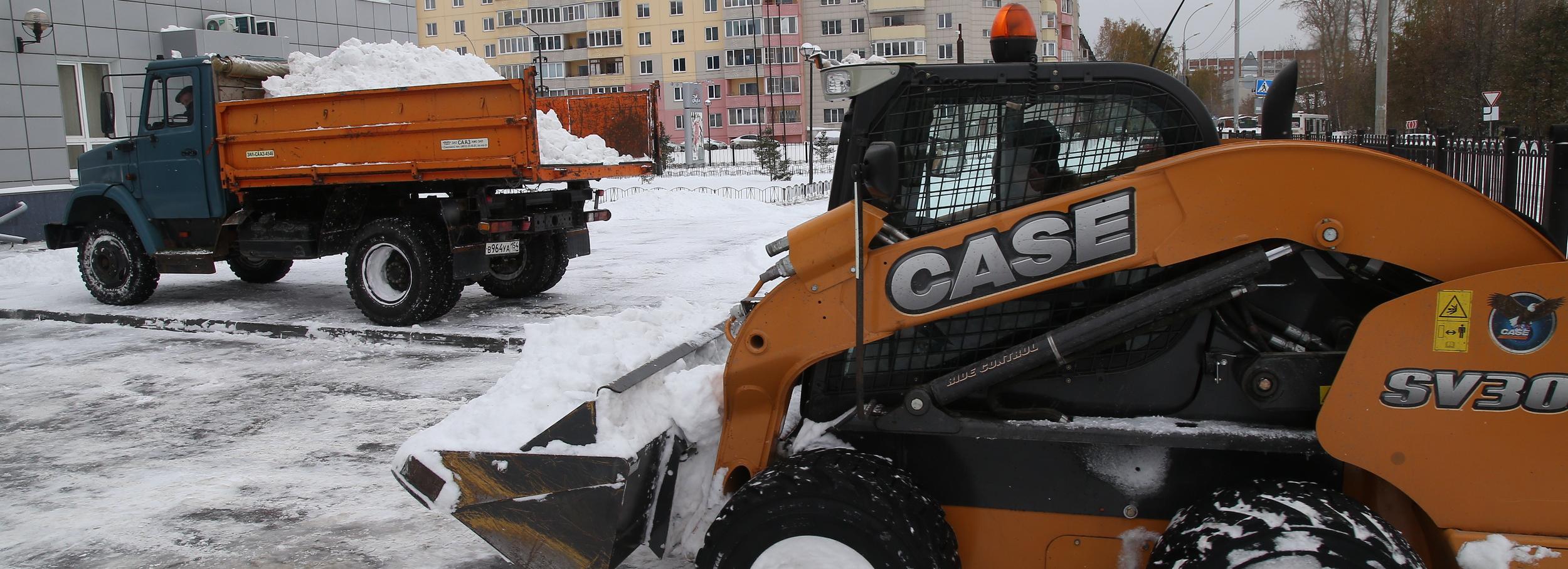 Где будут убирать снег в Новосибирске с 25 по 27 марта — список улиц