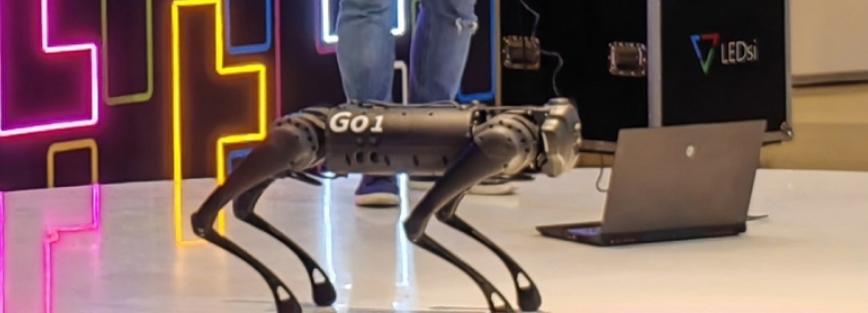 Собаку-робота оживили новосибирские студенты