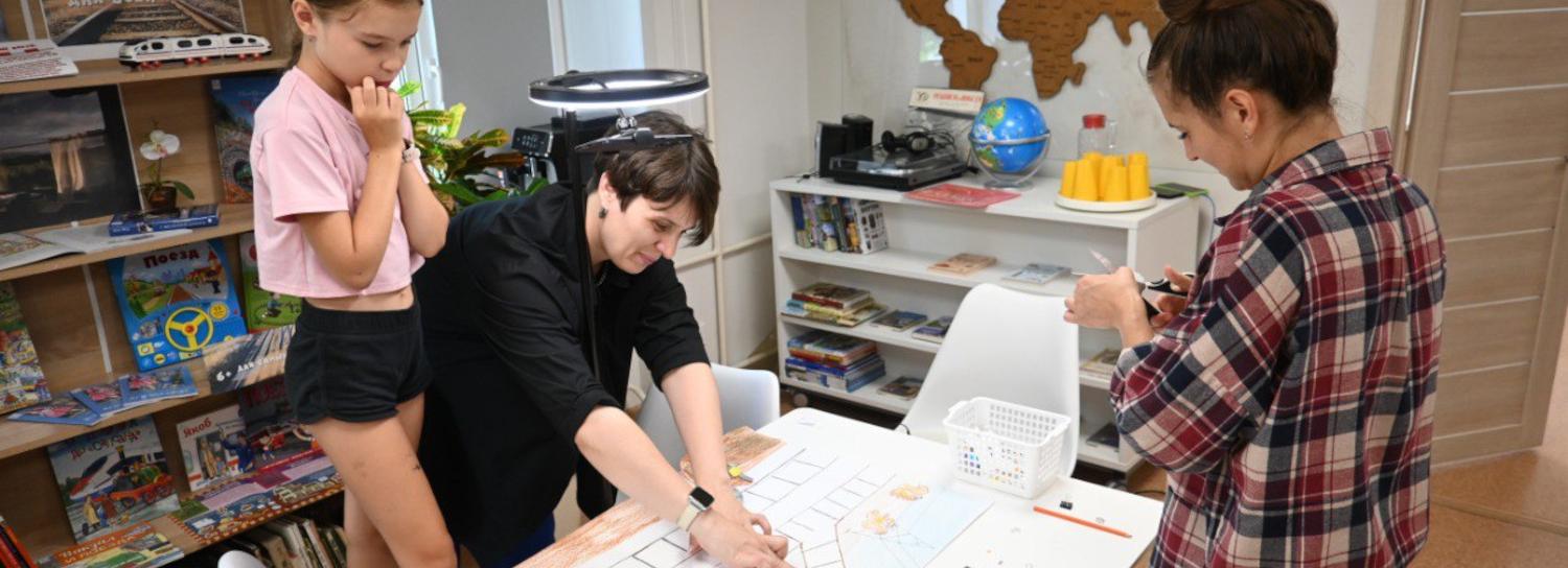 Мультфильм про железную дорогу сняли семьи Первомайского района