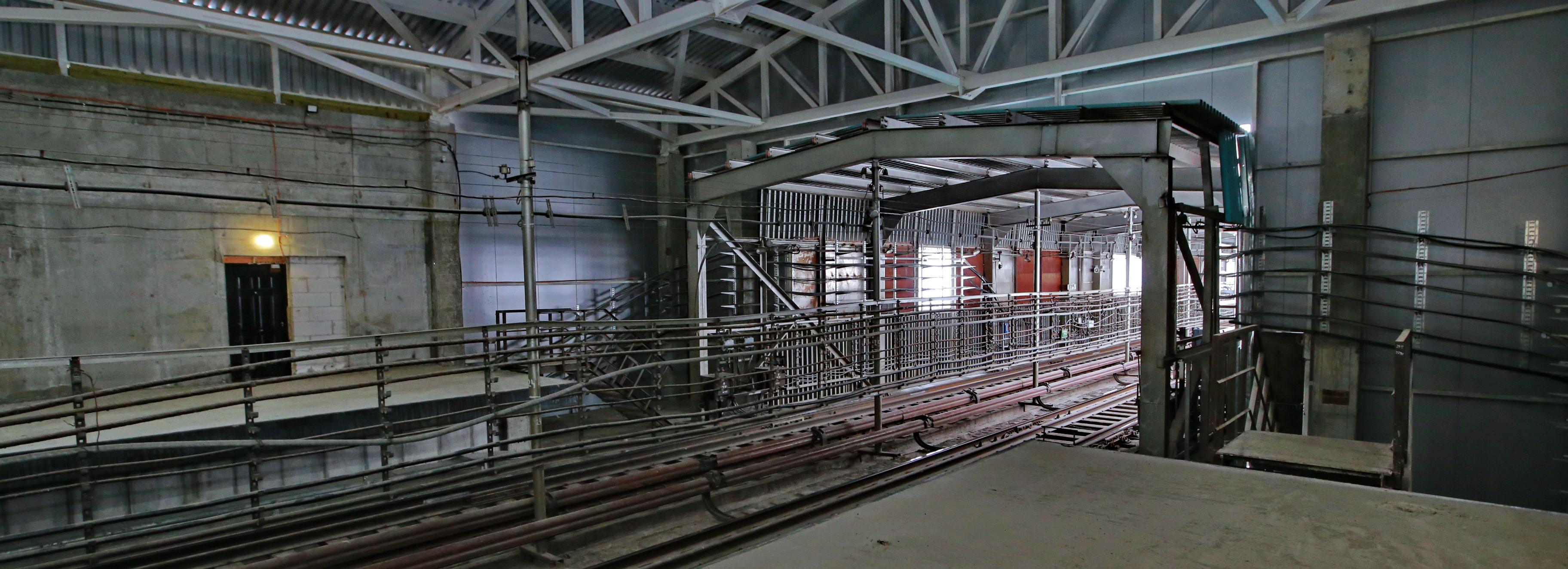 Отопление запустили на станции метро «Спортивная» в Новосибирске