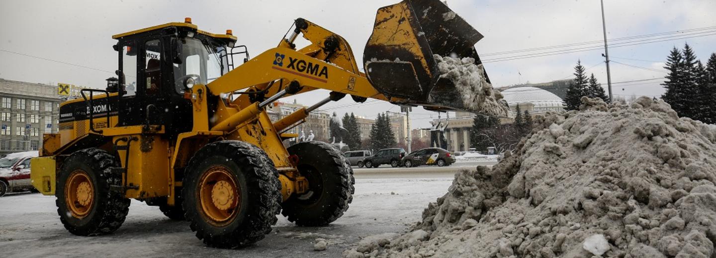 Где будут убирать снег 28 марта в Новосибирске — список улиц