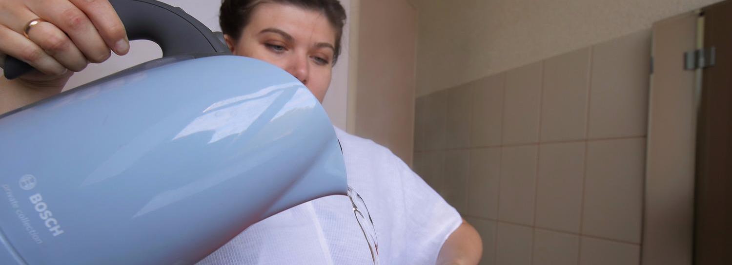 Горячую воду начали отключать в Новосибирске